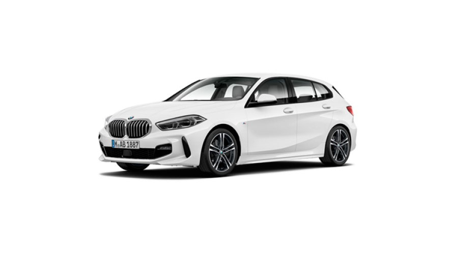 BMW Serie 1 (F40) vista de tres cuartos del lateral